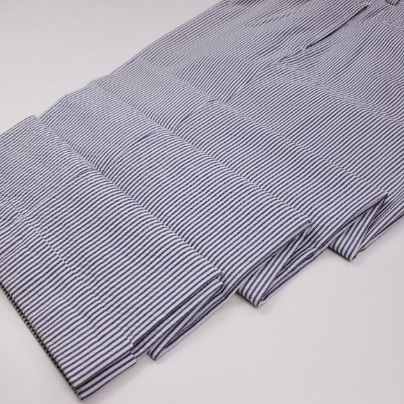 Brooks Brothers Seersucker Pants 34x31 Pleated Cuf - Picture 6 of 12